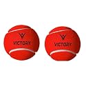 Victory Cricket Tennis Balls High Bounce Street Match Cricket Tournament Tennis Ball (Heavy Ball, 2)