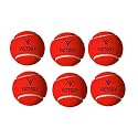Victory Cricket Tennis Balls High Bounce Street Match Cricket Tournament Tennis Ball (Heavy Ball, 6)