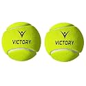 Victory Cricket Tennis Balls High Bounce Street Match Cricket Tournament Tennis Ball (Medium Ball, 2)