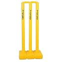 Victory Heavy Plastic Accessories for Essential Training & Practice Equipment for Men, Women & Kids Beginners & Casual Indoor and Outdoor Play Kit (Cricket, Only Wicket)