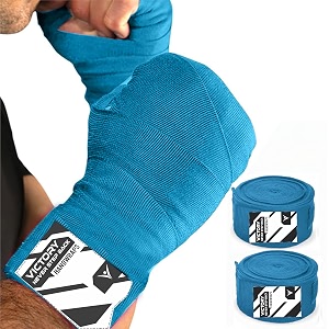 victory professional boxing wrap for men hand wrap for boxing punching hand wraps wrist supporter for gym boxing bandage for mma and martial arts sky blue 110 inch