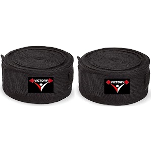 victory professional boxing wrap for men hand wrap for boxing punching hand wraps wrist supporter for gym boxing bandage for mma muay thai martial arts black 110 inch