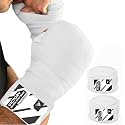 VICTORY Professional Boxing Wrap for Men Hand Wrap for Boxing Punching Hand Wraps Wrist Supporter for Gym Boxing Bandage for MMA and Martial Arts (180 inch, Black) (White, 110 Inch)