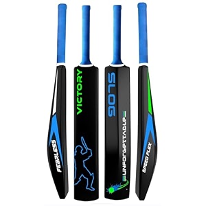 victory slog plastic cricket bat full size series 34 x 45 inch bat for all age group best for practicing-recommended to play with soft rubber tenniswind ball the slog