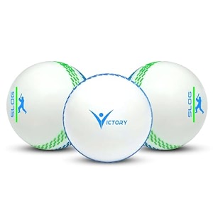 victory slog plastic cricket bat full size series 34 x 45 inch bat for all age group best for practicing-recommended to play with soft rubber tenniswind ball slog balls pack of 3