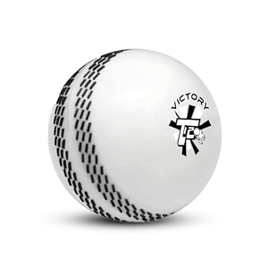 victory synthetic cricket ball match practice training  practice cricket ball  wind balls  swing ball  indoor amp outdoor street 1 t20 -white