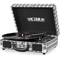 Victrola Journey - Bluetooth Suitcase Record Player - White/Black