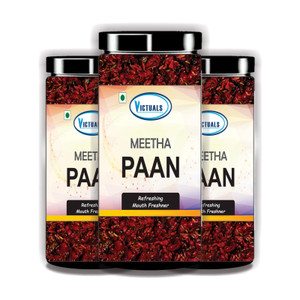 victuals paan mukhwascalcutta meetha paan meetha paan mouth freshener 3 x 200 g