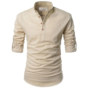 Vida Loca Full Sleeve Chinese Rounded Collar