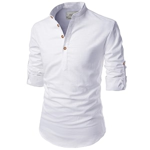 Vida Loca Full Sleeve Chinese Rounded Collar