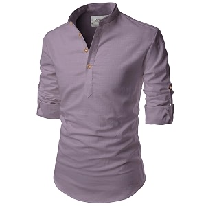 Vida Loca Full Sleeve Chinese Rounded Collar