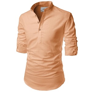Vida Loca Full Sleeve Chinese Rounded Collar