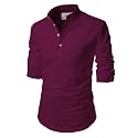 Vida Loca Full Sleeve ChineseRoundedCollar Pure Cotton