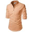 Vida Loca Full Sleeve ChineseRoundedCollar Pure Cotton