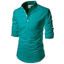 Vida Loca Full Sleeve ChineseRoundedCollar Pure Cotton