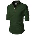Vida Loca Full Sleeve ChineseRoundedCollar Pure Cotton