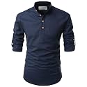 Vida Loca Full Sleeve ChineseRoundedCollar Pure Cotton