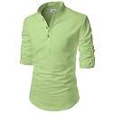 Vida Loca Full Sleeve ChineseRoundedCollar Pure Cotton