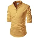 Vida Loca Full Sleeve ChineseRoundedCollar Pure Cotton