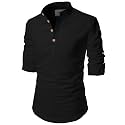 Vida Loca Full Sleeve ChineseRoundedCollar Pure Cotton