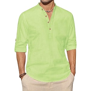 Vida Loca Light Yellow Color Men Solid