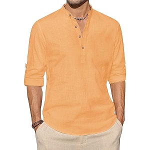Vida Loca Light Yellow Color Men Solid