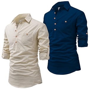 Vida Loca Men Cotton Full Sleeve Casual