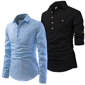 Vida Loca Men Cotton Full Sleeve Casual