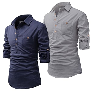 Vida Loca Men Cotton Full Sleeve Casual