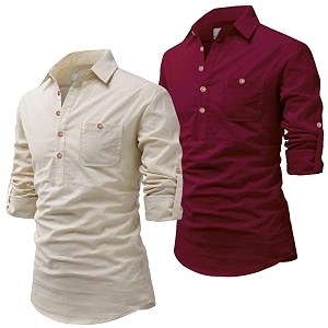 Vida Loca Men Cotton Full Sleeve Casual