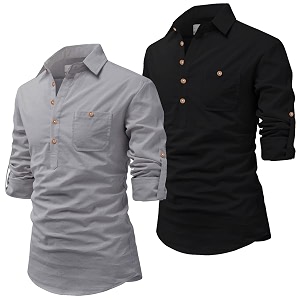 Vida Loca Men Cotton Full Sleeve Casual