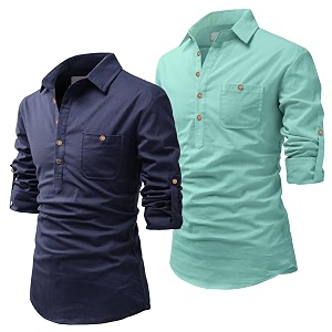Vida Loca Men Cotton Full Sleeve Casual