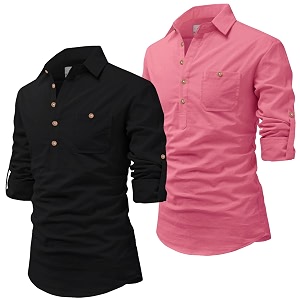 Vida Loca Men Cotton Full Sleeve Casual