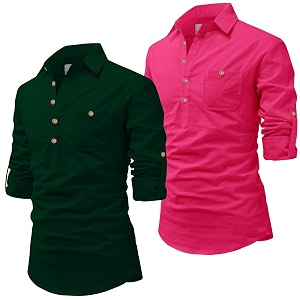 Vida Loca Men Cotton Full Sleeve Casual