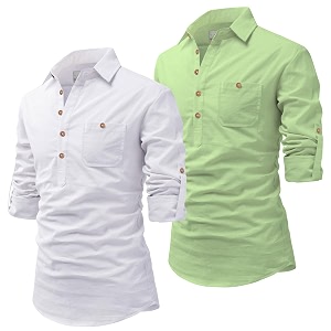 Vida Loca Men Cotton Full Sleeve Casual