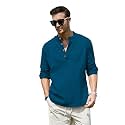 Vida Loca Men Full Sleeve Solid Cotton