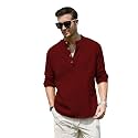 Vida Loca Men Full Sleeve Solid Cotton