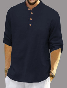 Vida Loca Men Solid Straight Kurta