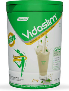 vidaslim high protein meal replacement for weight management-400g jar vanilla nutrition drink