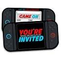 Video Games Birthday Party Invitation for Boys, Black and Gray, 30 Cards With 30 Envelopes, 5x7 Inches.