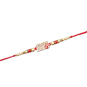 unisex-adult amazing bro rakhi with free roli chawal