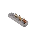 Five Grid Cutlery Organizer, Expandable Kitchen Drawer and Utensil Holder, Adjustable Large Kitchen Tool |34.5 x 52.5 x 5 CM|Plastic|White