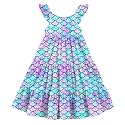 Vieille Toddler Girls Summer Dress Ruffle Casual