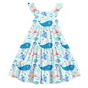 Vieille Toddler Girls Summer Dress Ruffle Casual