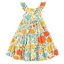 Vieille Toddler Girls Summer Dress Ruffle Casual