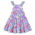 Vieille Toddler Girls Summer Dress Ruffle Casual