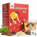 VietGlowie Brown Rice Tea Bags, 40 Pyramid Bags