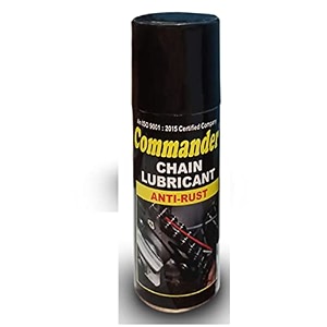 viewersindia chain lube spray 150 ml  long lasting chain lubricant for bikes motorcycles amp cars  protects all types of chains