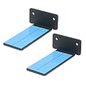 Viewlite Premium 3 Soundbar Wall Mount Stand – Bracket Universal Type 2 No’s - Dimensions : 50 x 40 x 99 mm (W x H x D) - (Materiel : Steel/Color : Black) (Length - 100 mm)