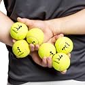 VFK by Xtrim Cricket Ball (Pack of 6), Tennis Ball for Cricket Tournament, ITF Approved, Rubber, Waterproof Technology, Street Match Cricket Ball, Tennis Ball for Lawn Cricket, Soft Balls